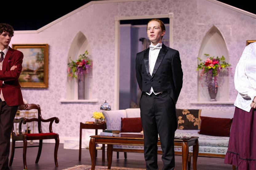 Centennial High students act onstage
